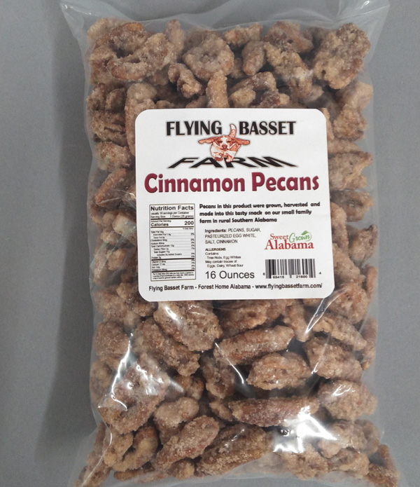 Cinnamon Sugar Pecans